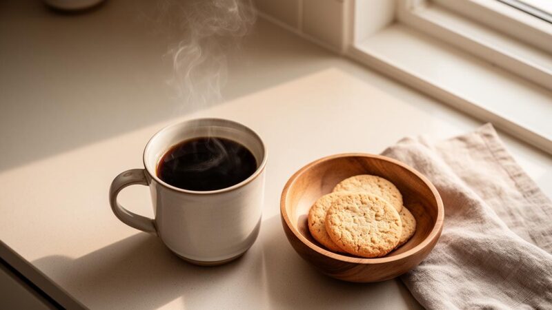 Les essentiels du placard pour une pause café express
